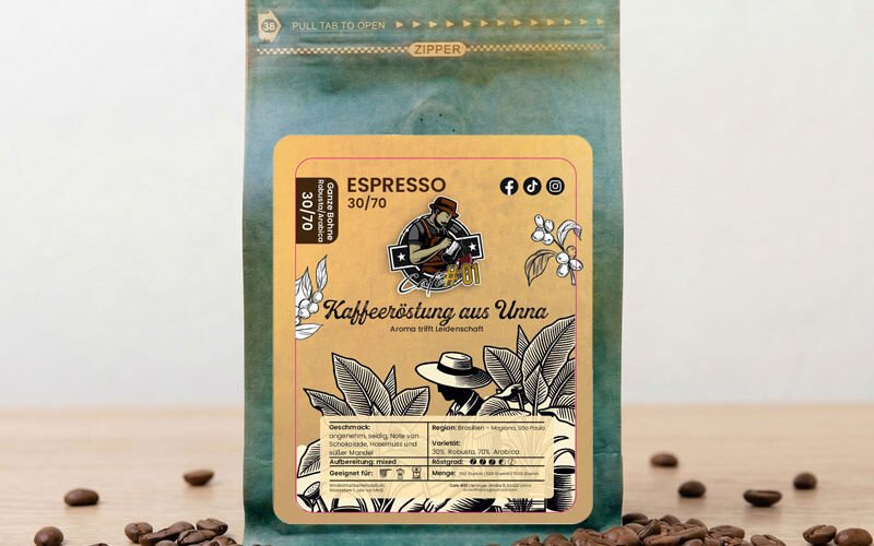 ESPRESSO 30/70: Kaffeeröstung aus Unna