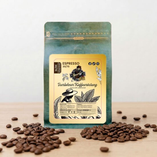 ESPRESSO 30/70: Iserlohner Kaffeeröstung