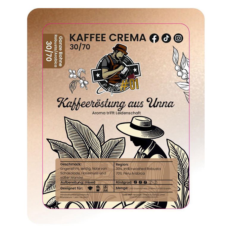 KAFFEE CREMA 30/70: Kaffeeröstung Aus Unna – Bild 2