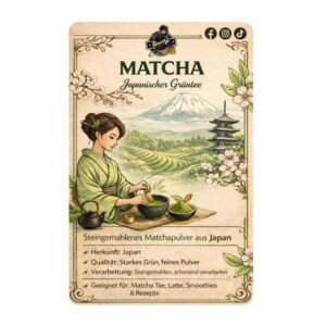 MATCHA: Japanischer Grüntee